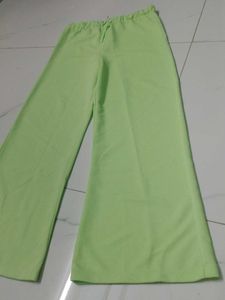 Lime Green Palazzo Pants 😍