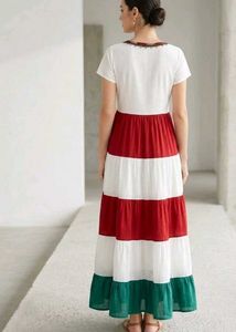 Bohemian Tiered Maxi Dress
