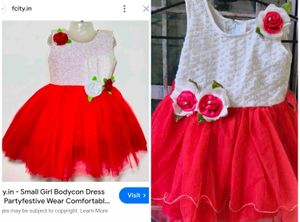 Very Beautiful Party Wear Baby Frock