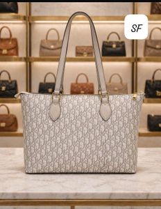 Stylish Monogram Tote Bag