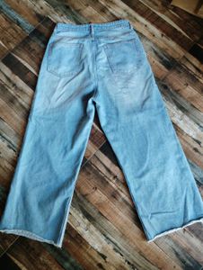Light Wash Wide Leg Jeans