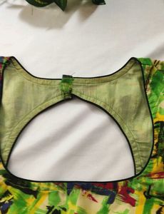 Multicolored Padded Blowse