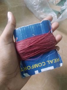 Maroon Embroidery Thread Spool