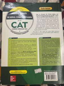 Verbal Ability &amp; Reading Comprehension for CAT