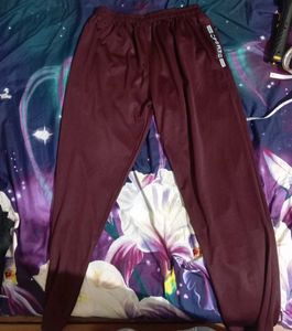 Maroon Athletic Pants