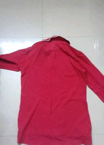 Red Long Sleeve Shirt