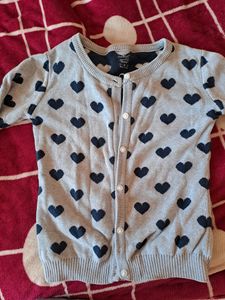 High QUALITY Girls Wool Cardigan