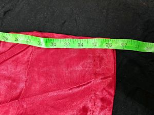 Maroon Georgette Stitched Dress
