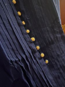 Party Wear Royal Blue Kurta