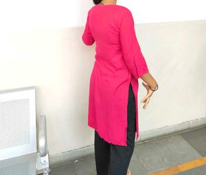Pink Kurta