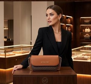 Michael Kors Brown Shoulder Bag