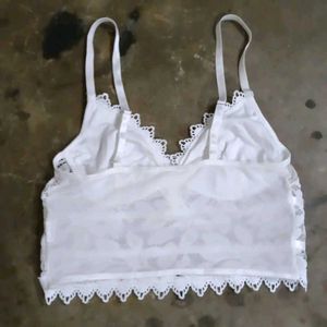 White Lace Bralette