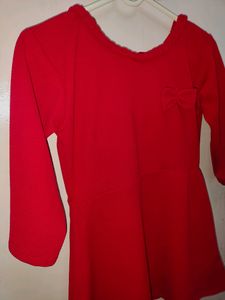 Red New Beautiful Top