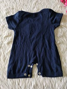 Simply Navy Blue Rompers (Boys)