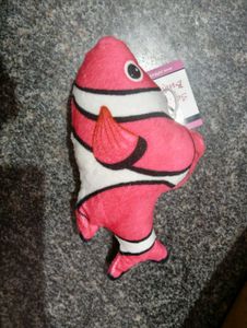 Plush Clownfish +freebie toy
