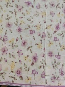 Bedsheet with pillow covers.