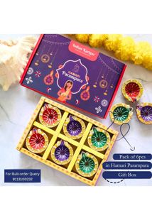 Decorative Diya Set for Festive Ambiance