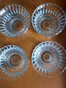🪔SALE Free Ship-NEW 4 Vintage Glass Bowls