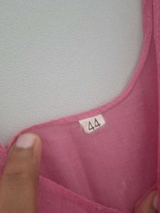 Pink Chikankari Kurta