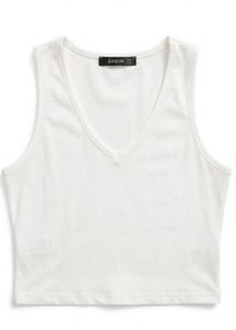 Shein V-Neck Crop Tank Top