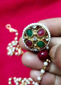 Elegant tika/borla/mathapatti