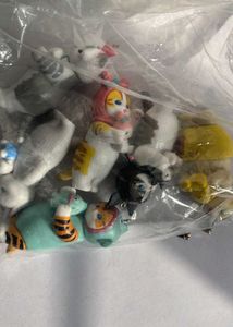 Mofusand x sanrio figurins