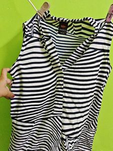 Striped Sleeveless Top