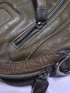 Perlina New York Full grain Leather Handbag