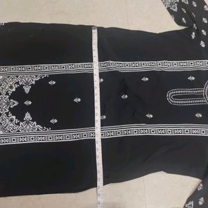 Black Anauk Kurti