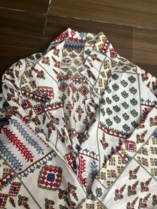 Bohemian Patchwork Print Kurta