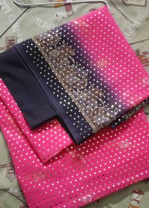 Designer Sequined Saree