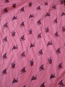 Pink Printed Kurta