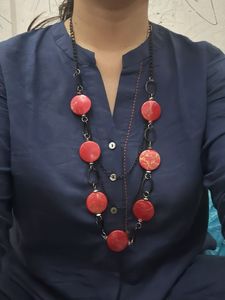 Boho Beaded Statement Necklace