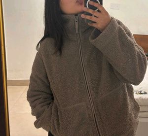 Cozy Teddy Fleece Zip-Up Jacket