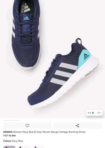 Adidas Navy Blue Sports Shoes women's