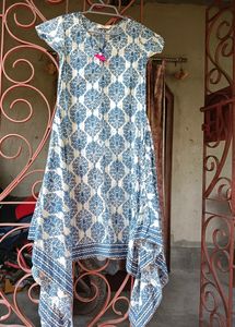 Branded Stylish Blue Kurta For Women