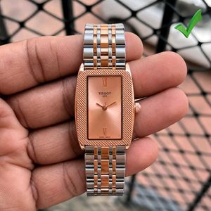 Tissot Two-Tone Rectangle Watch
