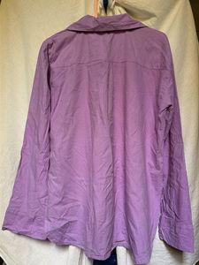 Lavender Button-Up Shirt
