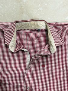 Red &amp; White Checked Shirt