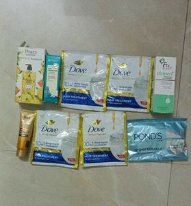 6 product and freebie 3 total 9 produc