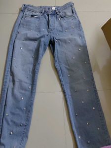 Embellished jeans - hardly used