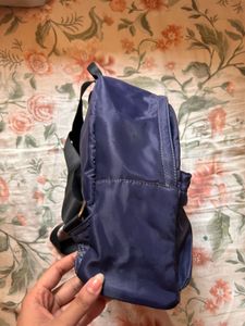 miniso Stylish Navy Blue Backpack