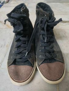 Stylish High-Top Sneakers