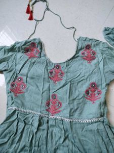 Beautiful Teal Kurta or gown