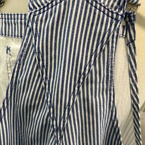 H&amp;M Striped Dungarees / Overalls