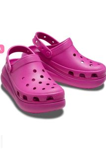Fuchsia Brand new Platform Crocs original w.11 m.