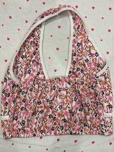 chatpata halter neck crop top