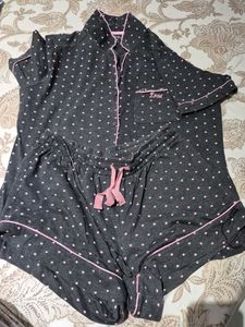 Cute Star Print Shorts Set