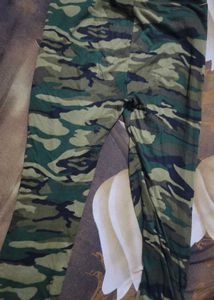 Camouflage Print Pants