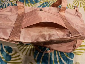 peach Travel Duffle Bag